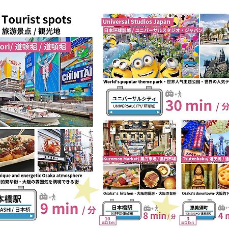 Bijou Suites Ai Premium Osaka Exteriör bild